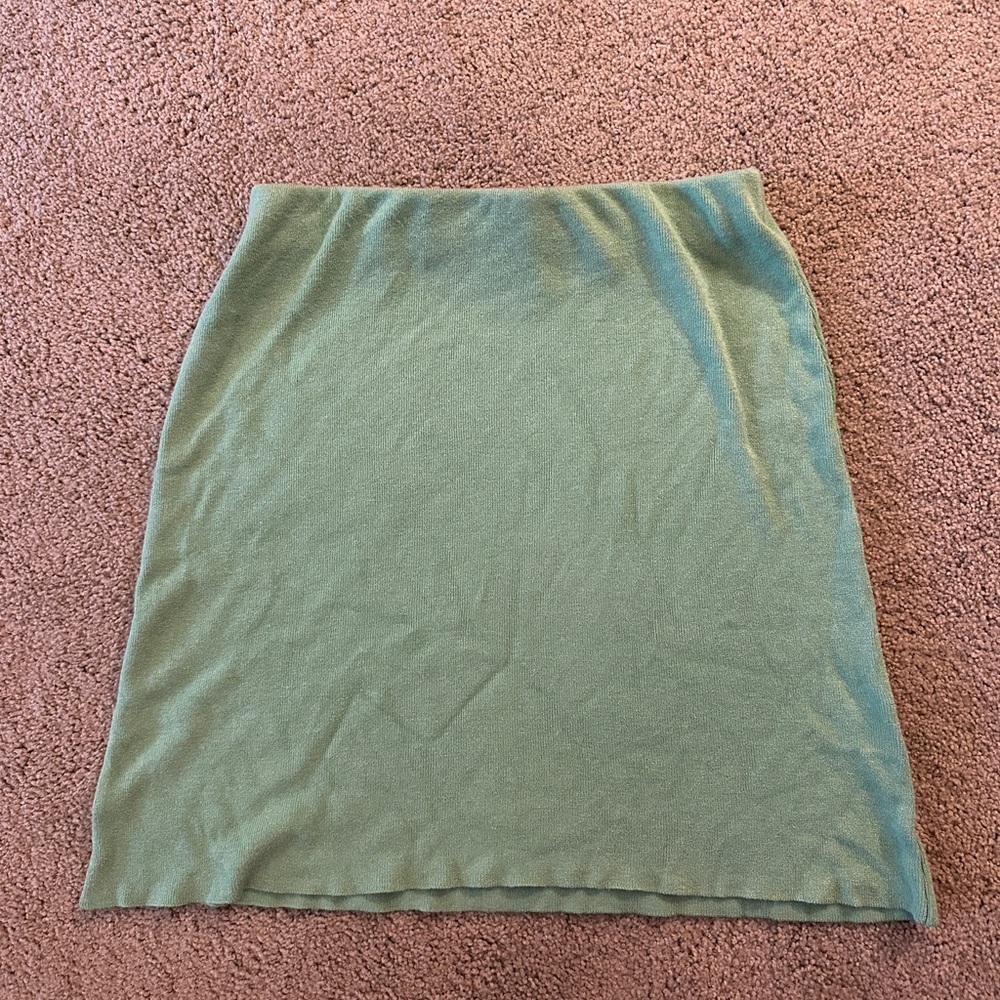 Djerf Avenue Tube Skirt Mint - M - Picture 5 of 11
